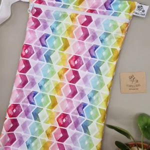 Sac à Patate imperméable – idéal pour ranger serviettes hygiéniques lavables ou maillot de bain mouillé, fabriqué en Suisse par La Fabrik a Patate