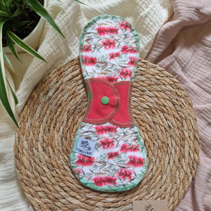 Serviette hygiénique lavable tamarin – protection menstruelle réutilisable et absorbante, fabriquée en Suisse par La Fabrik a Patate.