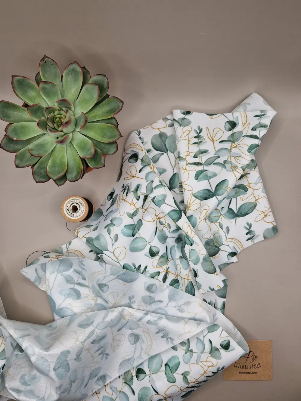 PUL à motif – tissu imperméable et respirant, idéal pour la confection de protections menstruelles lavables, fabriqué en Suisse par La Fabrik a Patate.