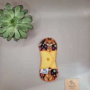 Protège Slip lavable renard – protection menstruelle réutilisable et absorbante, fabriquée en Suisse par La Fabrik a Patate.