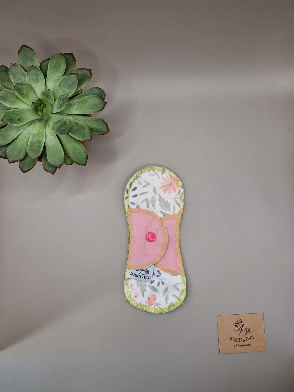 Protège slip lavable au motif motif Spring