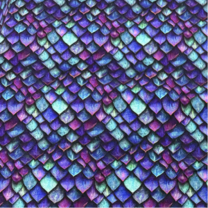 L'ECO-PUL RPet (Recycled PET) écailles métallique violette