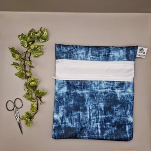 Pochette duo au motif Jean's