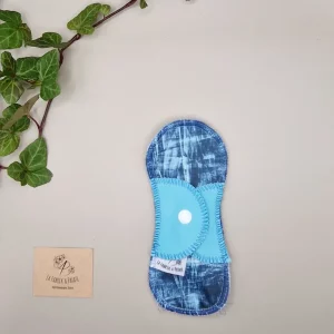 Protège slip lavable au motif Jean's