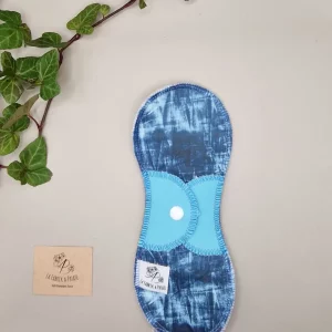 Serviette hygiénique lavable au motif Jean's