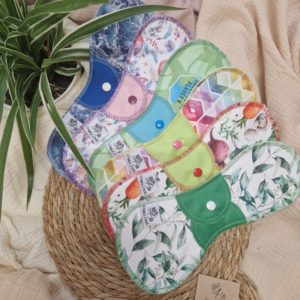 Pack Sérénité – 6 Serviettes Hygiéniques Lavables nuit