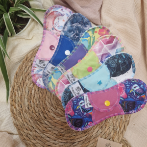 Pack Sérénité – 6 Serviettes Hygiéniques Lavables adolescente